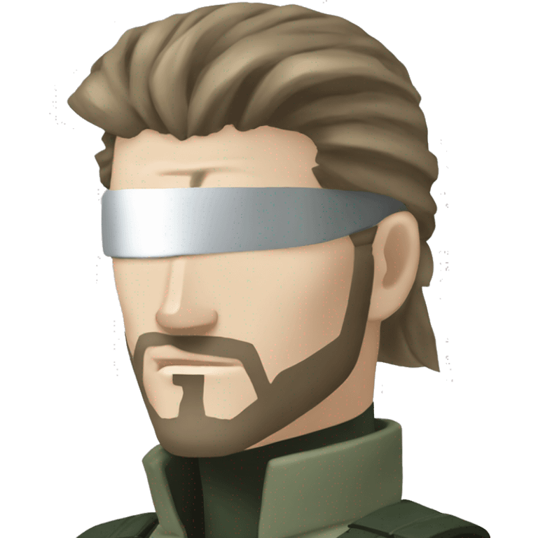 Solid snake, metal gear solid emoji