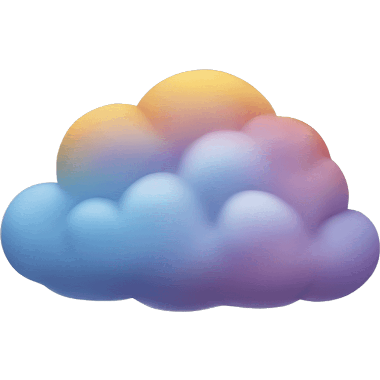 cloud of thoughts emoji