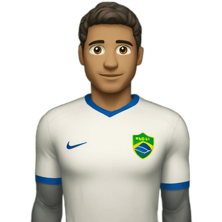 Raphael Veiga com camisa do Brasil emoji