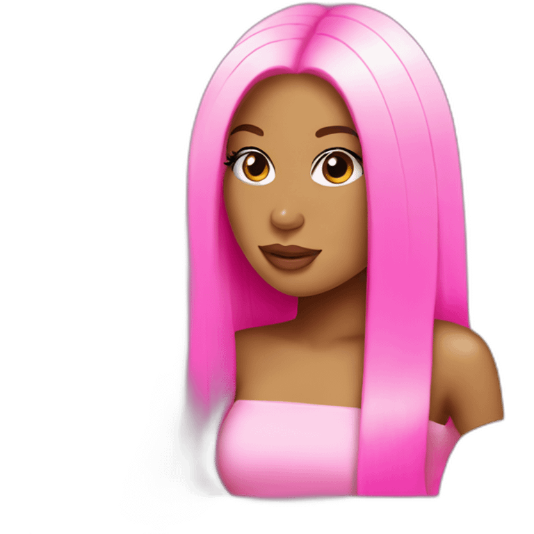 nikki minaj pink emoji