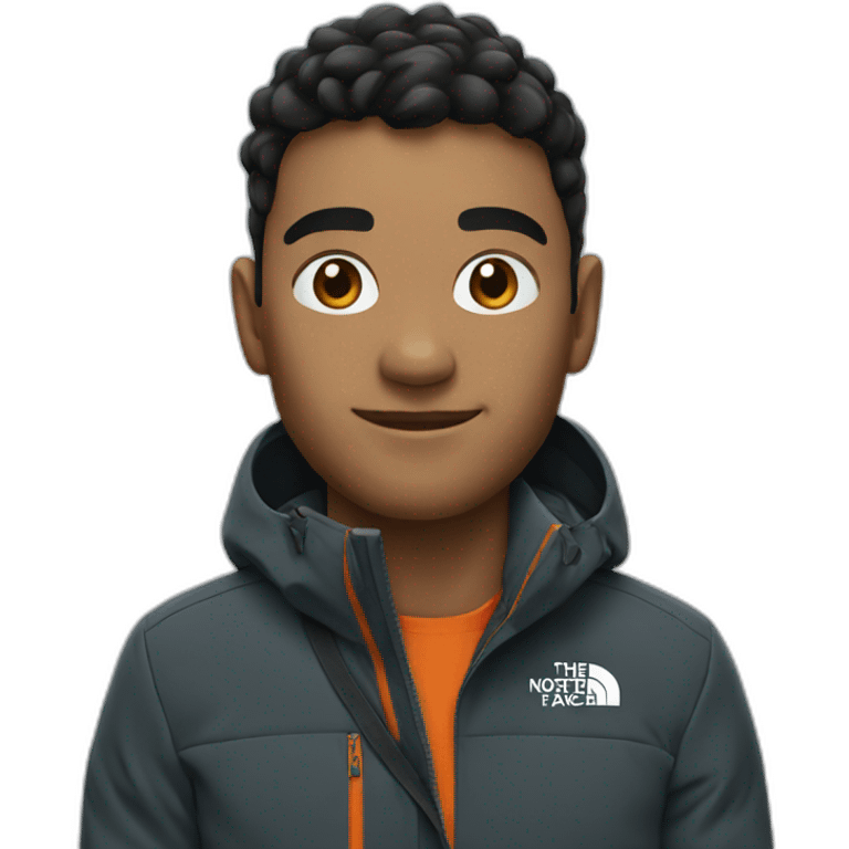 The north face emoji