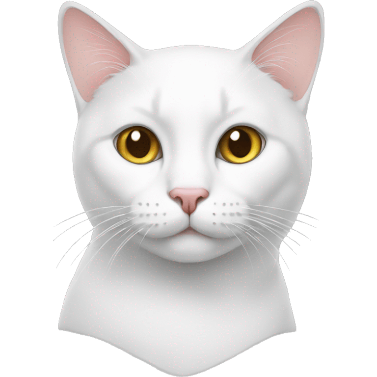 cat white emoji