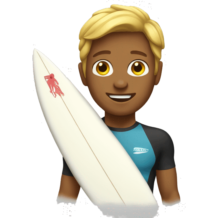 Surfing emoji