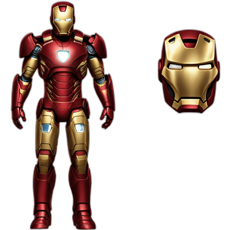 iron man mark 85 armor emoji