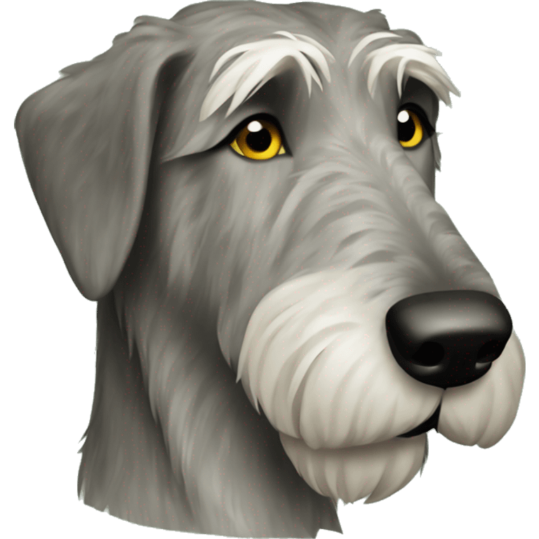 Irish wolfhound emoji