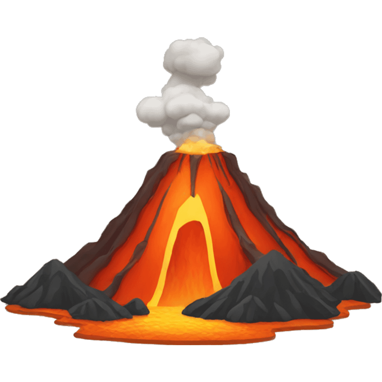 volcano emoji