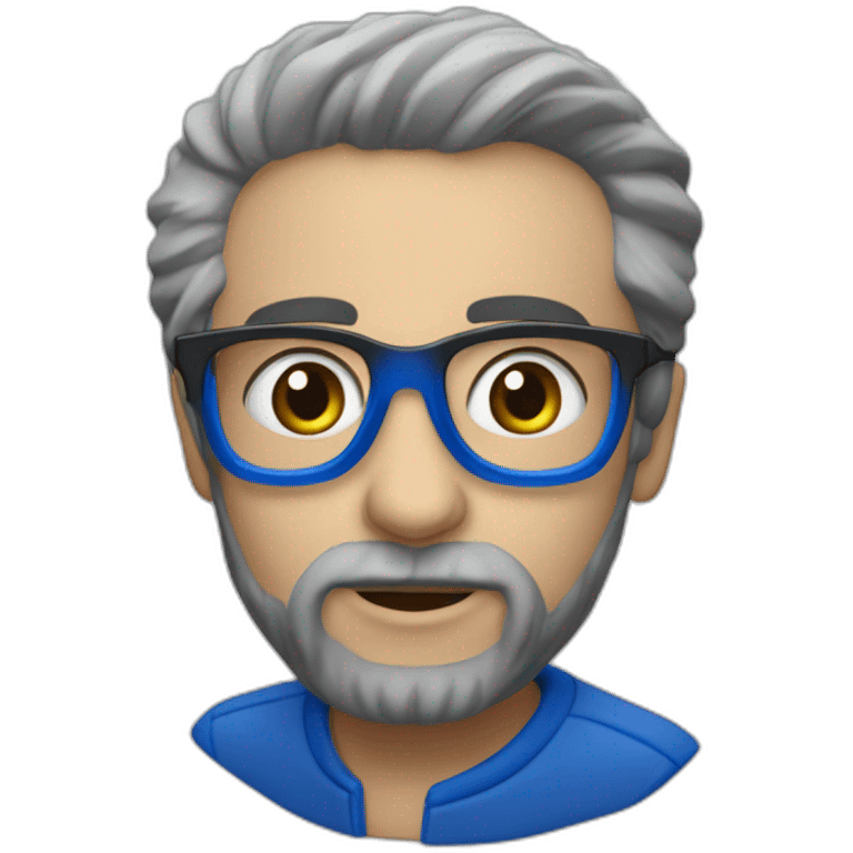 manuel gomes cantor com a caneta azul emoji