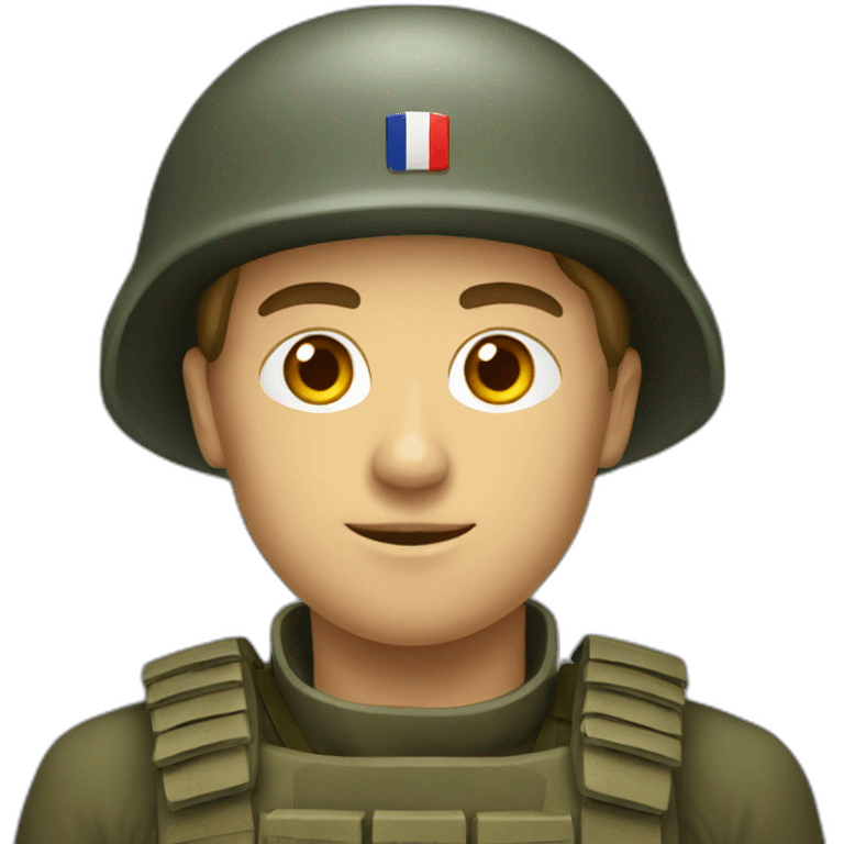 French soldier emoji