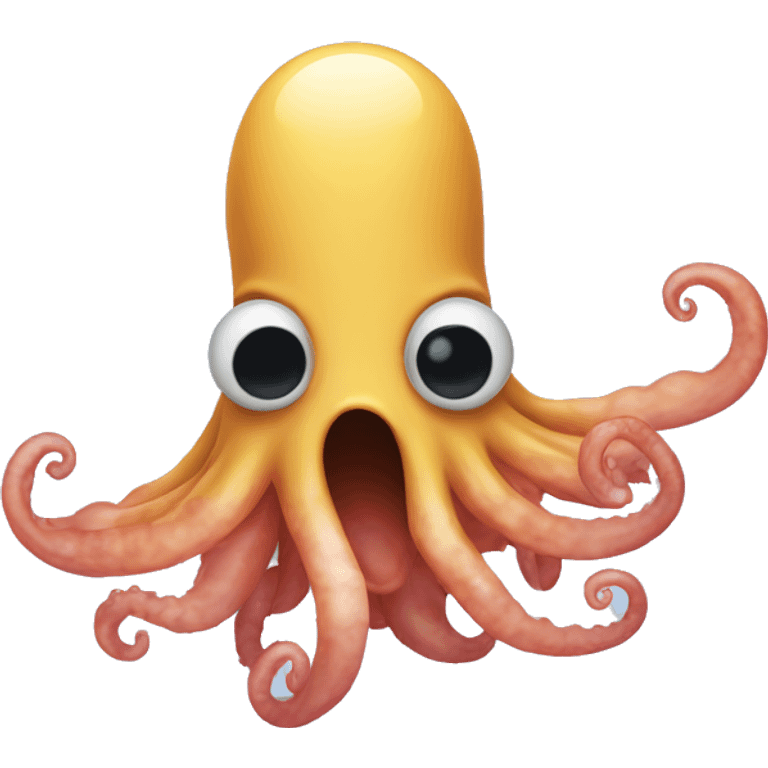 calamary doing a dance  emoji