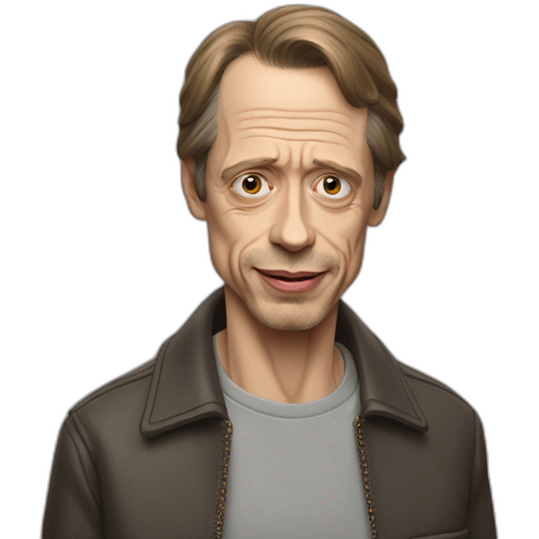 Steve buscemi qui fait un signe métal avec sa main emoji