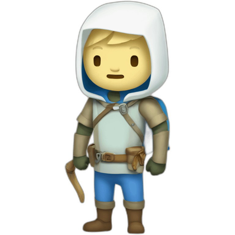 Finn the human adventure time emoji