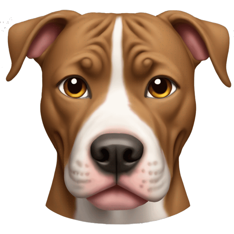 Pitbull dog emoji