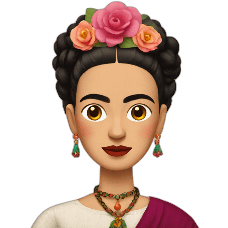 Frida Kahlo emoji