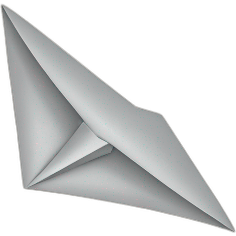 cute paper airplane emoji