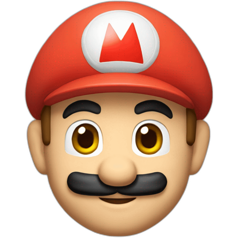 Mario up emoji