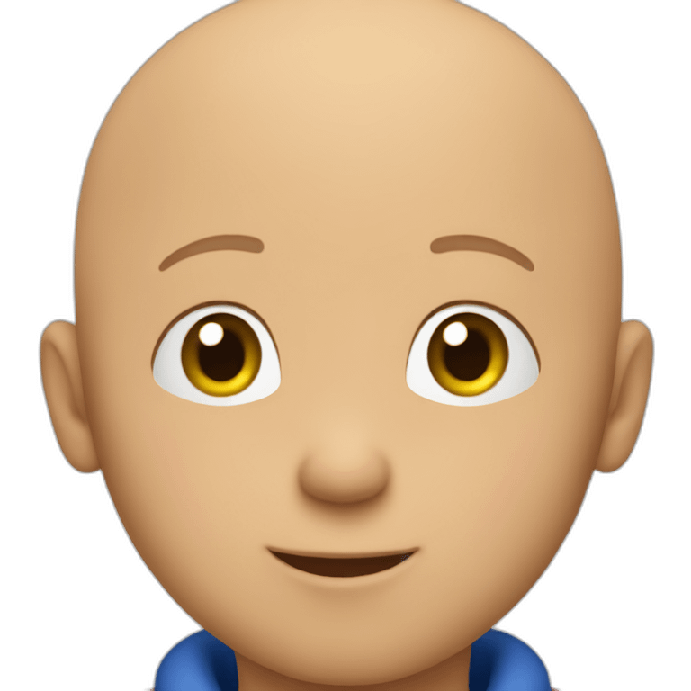 Caillou emoji