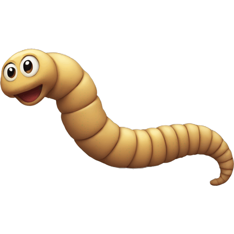 worm emoji