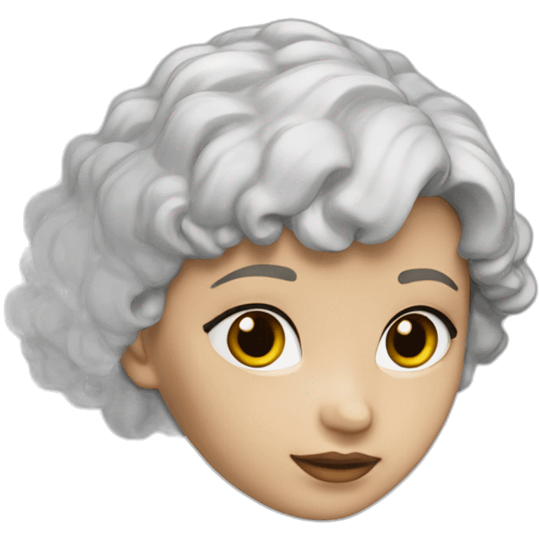 white-girl-3d-artist emoji