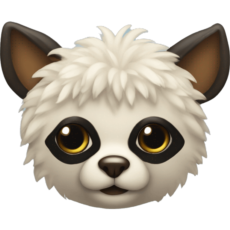 cute masked animal critter emoji