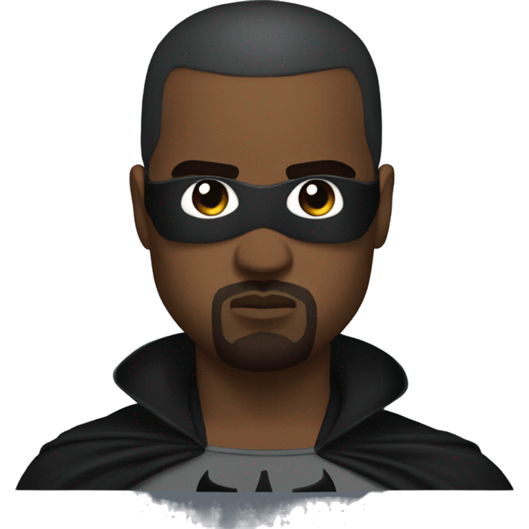 Kanye as batman emoji