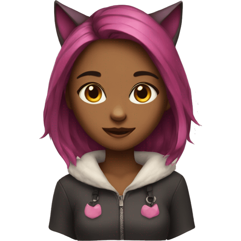  cat girl  emoji