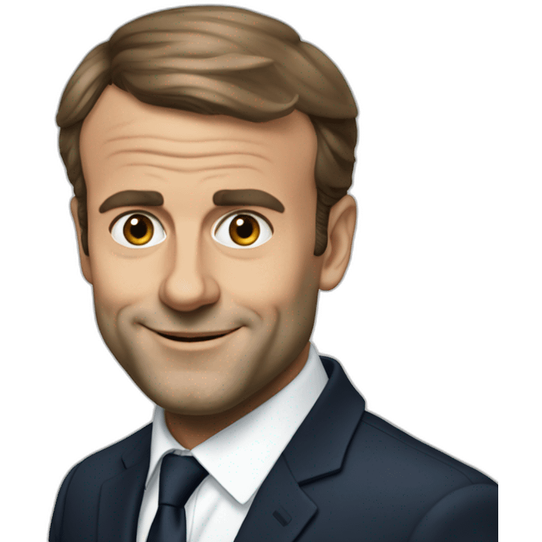 Emanuel Macron emoji