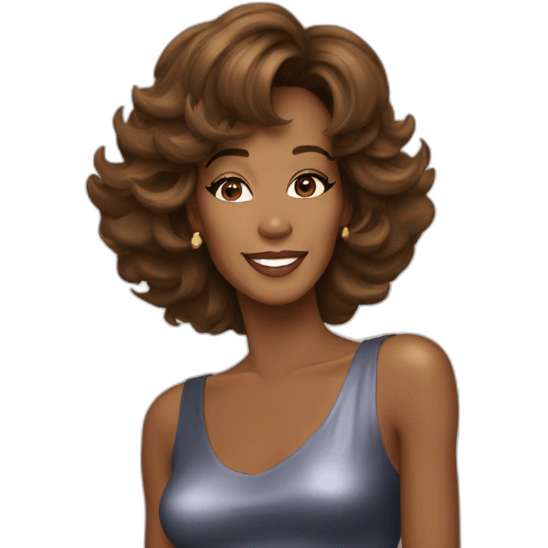 Whitney Houston emoji