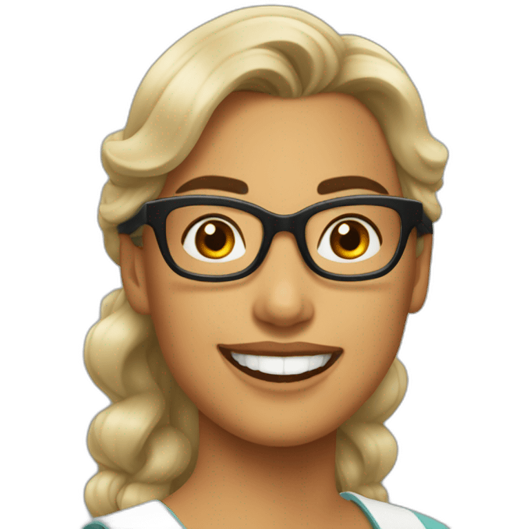 Betty la fea alegre emoji