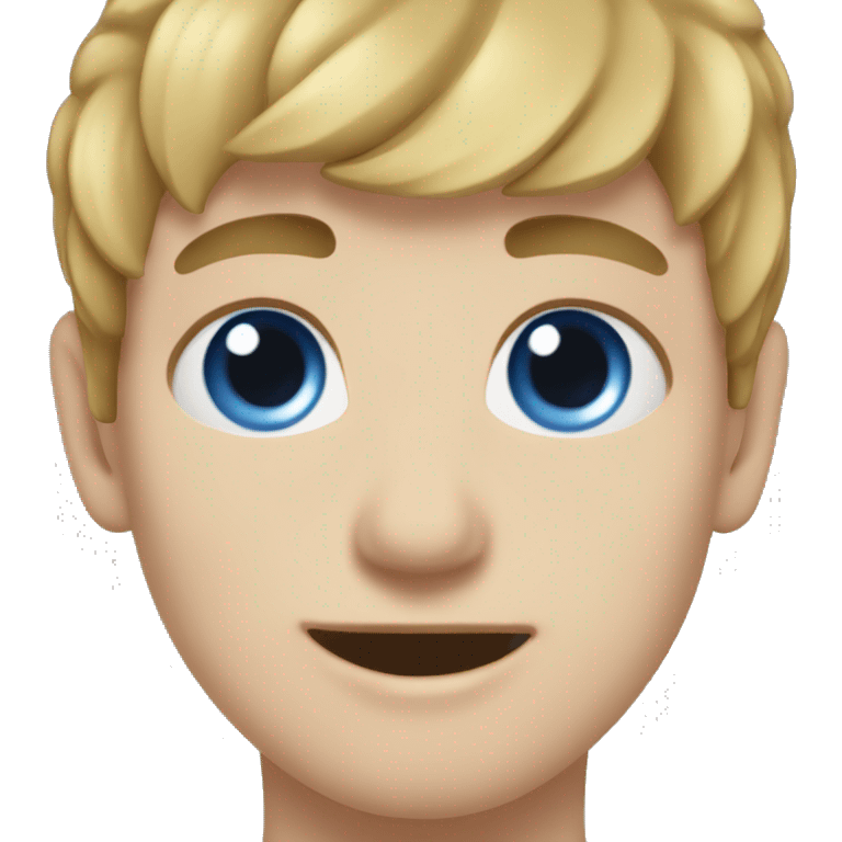 Chat britsh short haie yeux bleus emoji