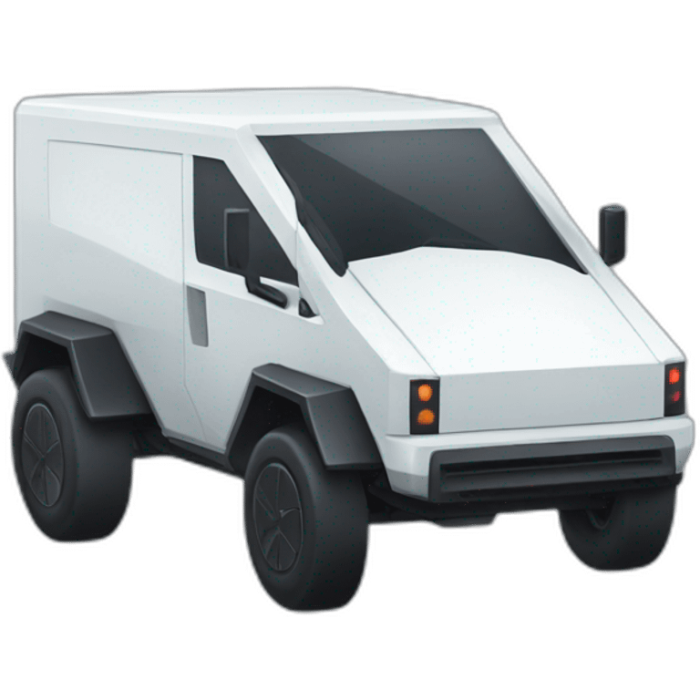 Tesla cybertruck emoji