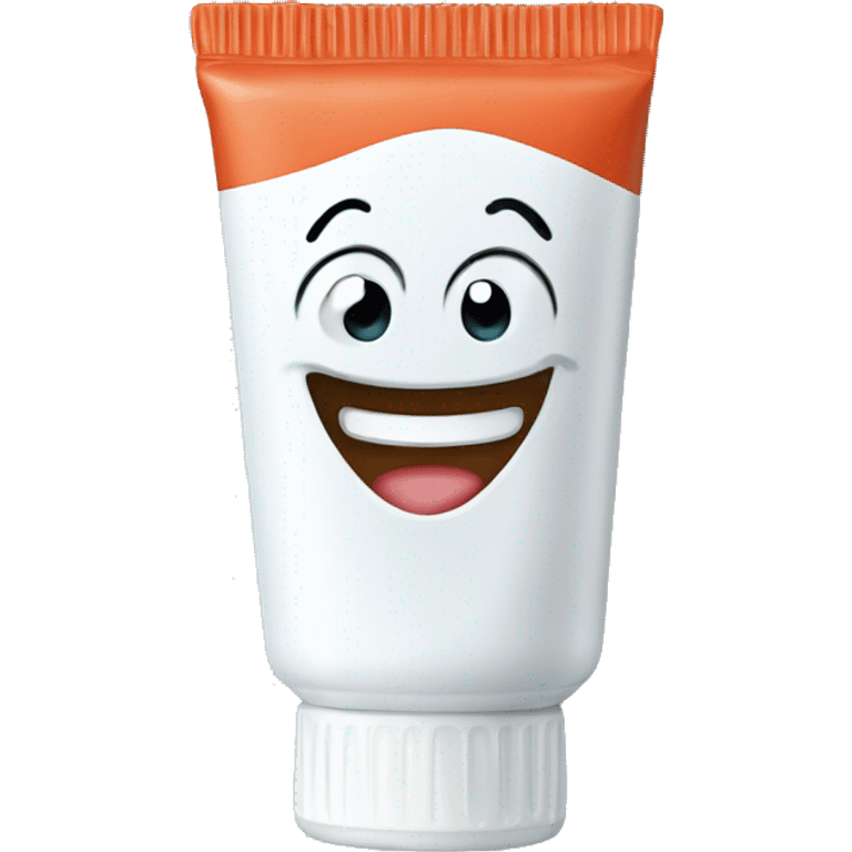 Hismile toothpaste tube  emoji