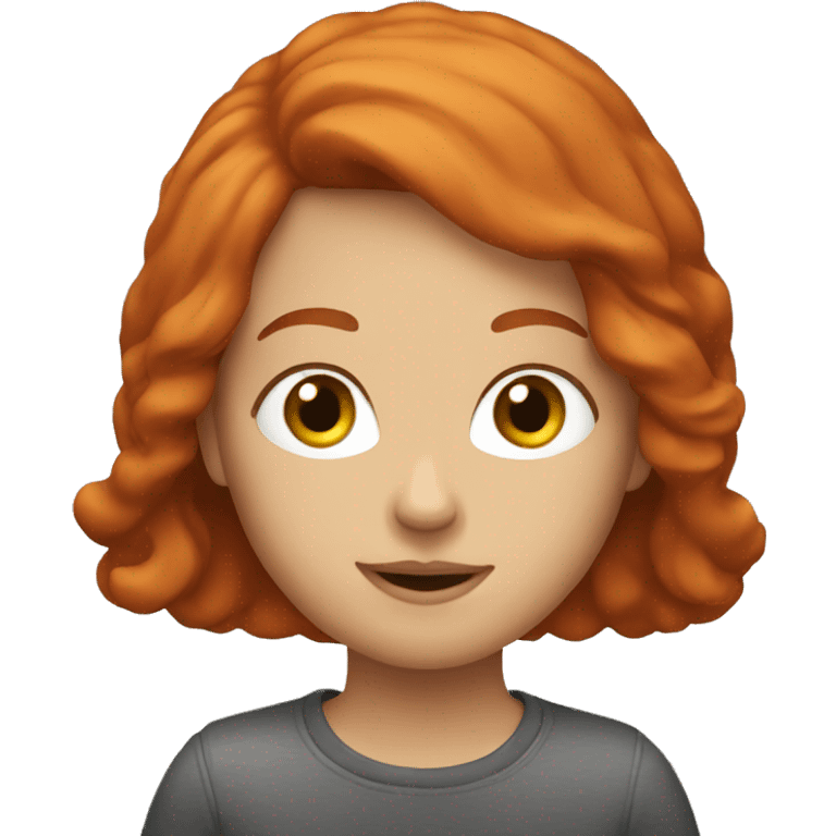 a redhead emoji