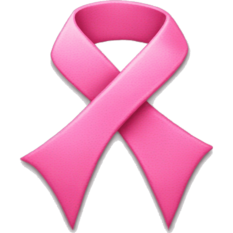 pink cancer ribbon emoji