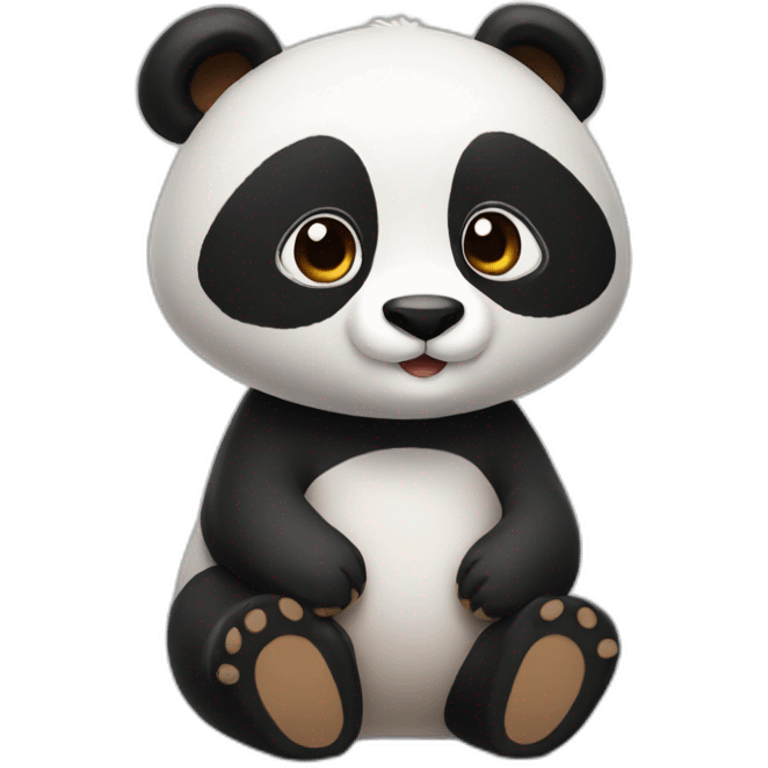 Panda roux emoji