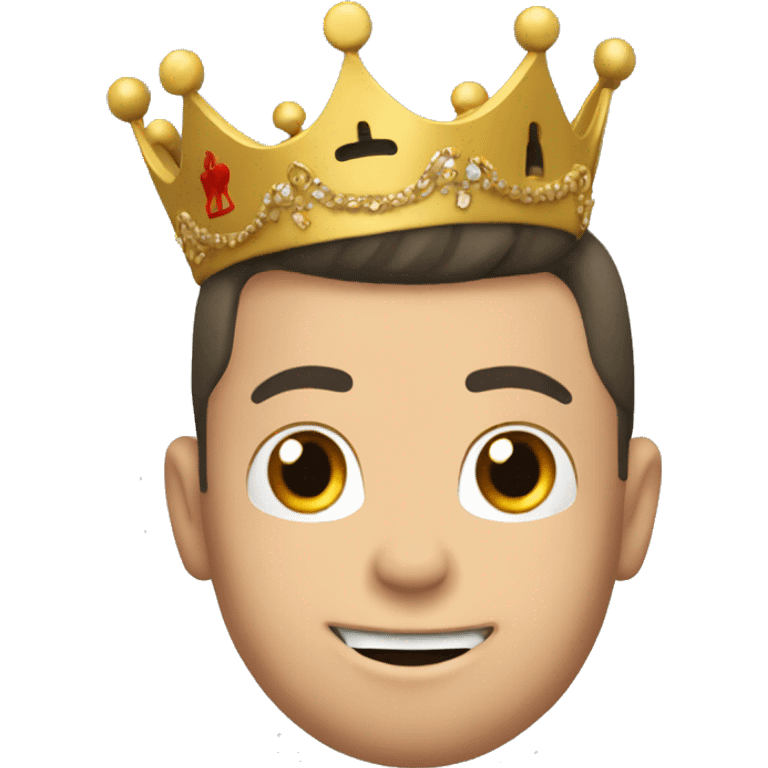 Cr7 avec une couronne  emoji