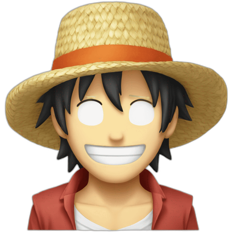 One piece straw hat emoji