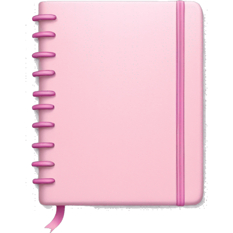 Light pink notebook emoji