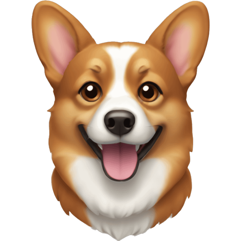 brown corgi   emoji