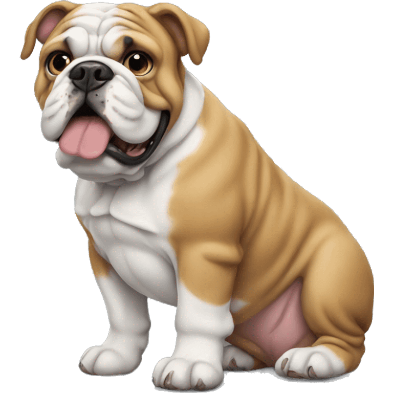 english bulldog  emoji