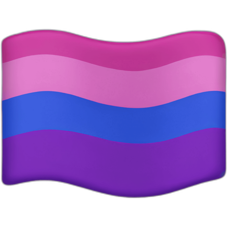 bisexual pride flag emoji