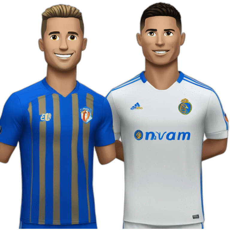 Ronaldo and Getafe CF emoji