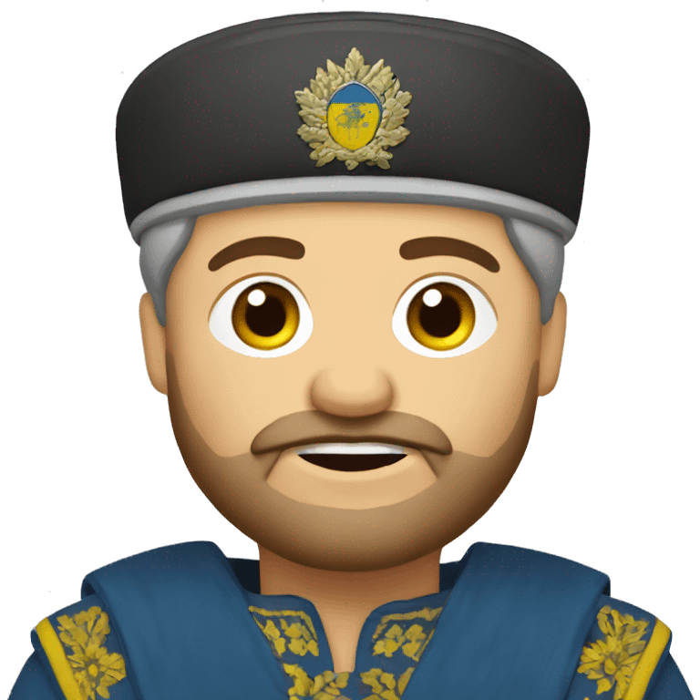 Ukrainian Cossack emoji