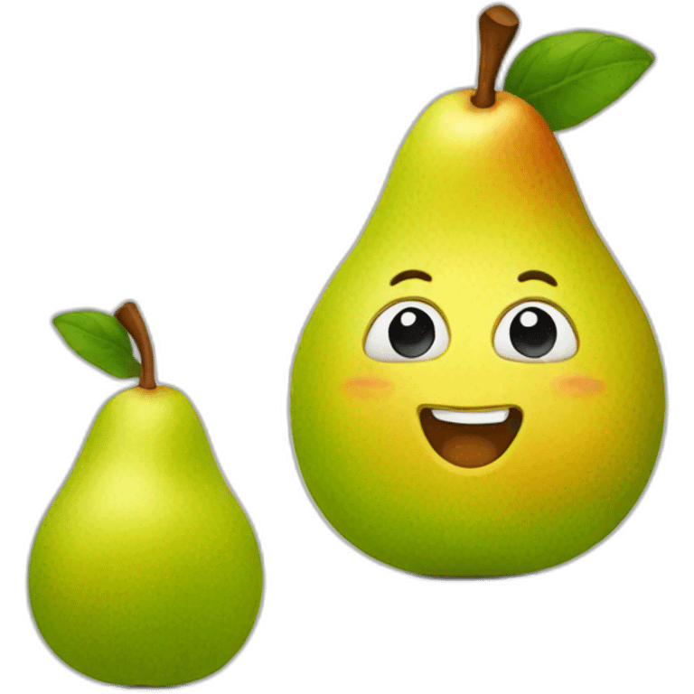 pear phone emoji