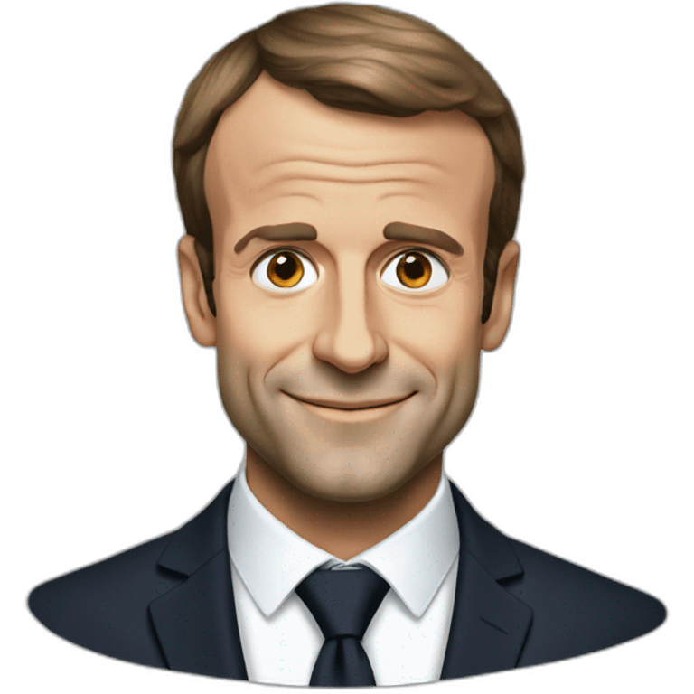 Emmanuel Macron emoji