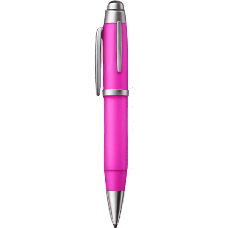 pink pen emoji