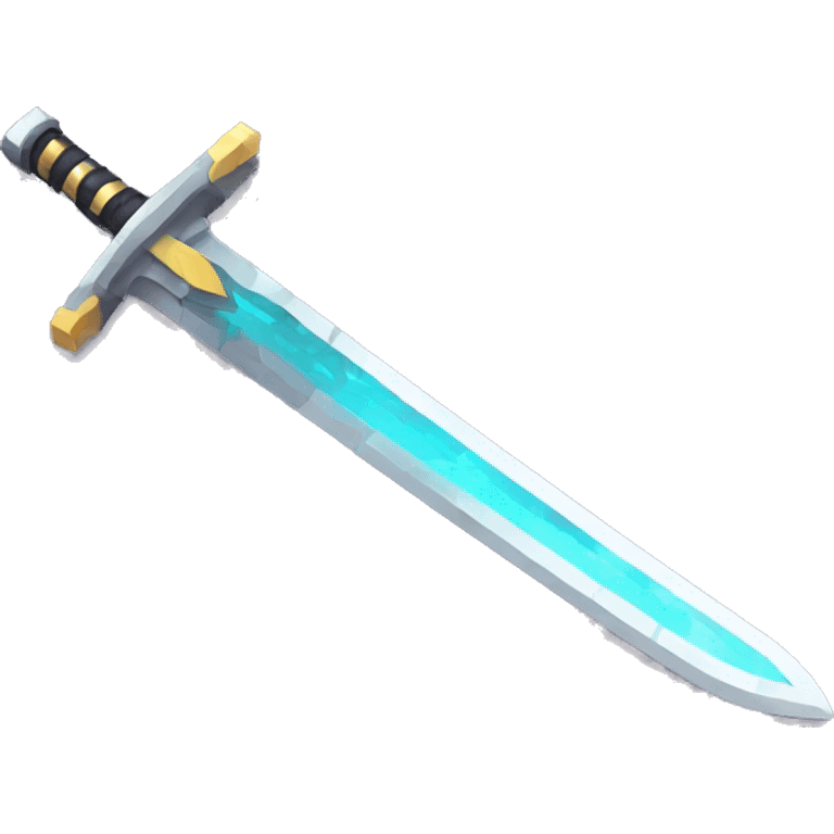 Pixel sword emoji