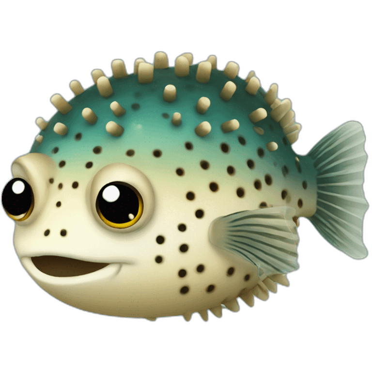 Pufferfish emoji