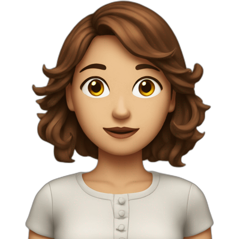 Personnage Clara emoji