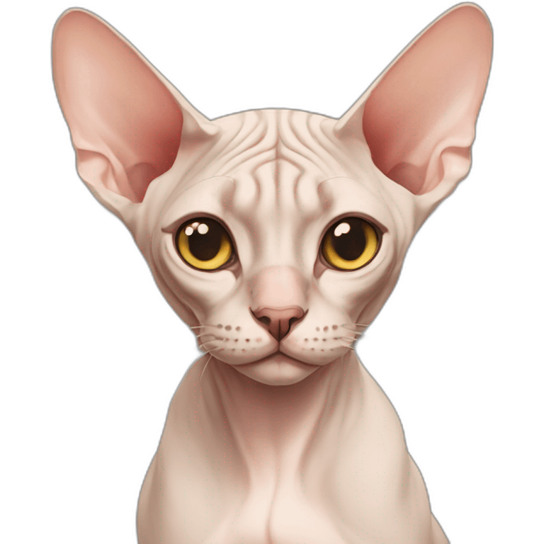 sphynx cat emoji