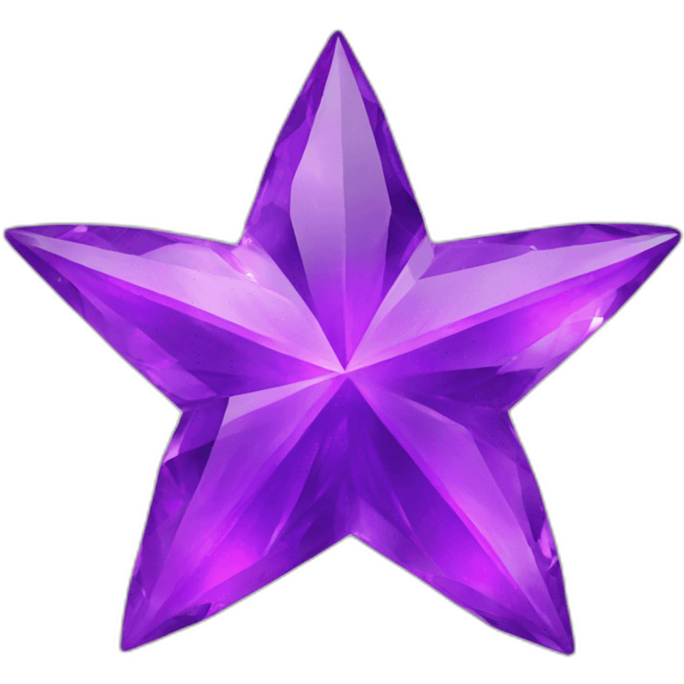 purple crystal star emoji